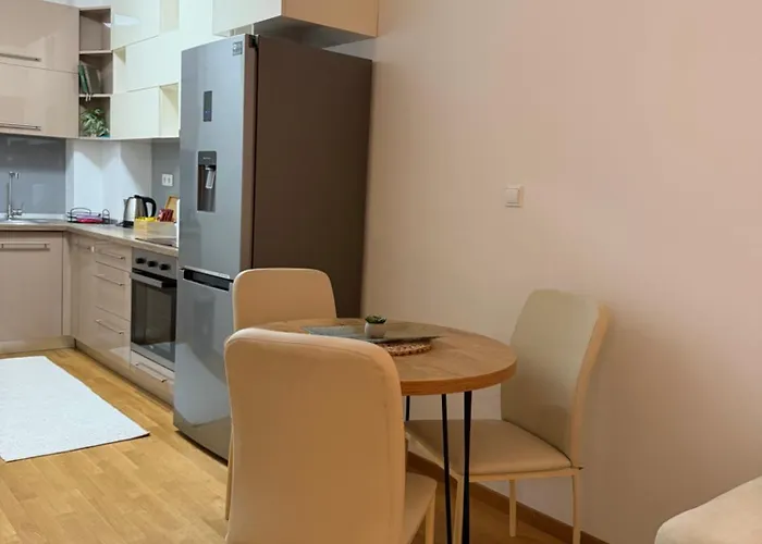 شقة Near Airport,tran & Center Free Parking